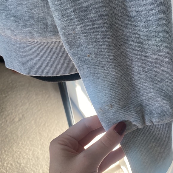 Kirra Grey Medium Faux Fur Super Soft Zip Up Hoodie Jacket With Pockets - Picture 10 of 14